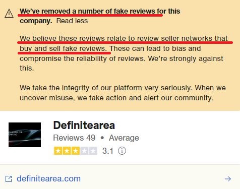 trustpilot fake reviews 1