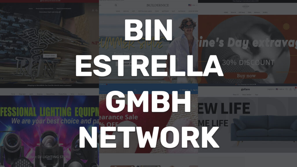 bin estrella gmbh scam network collage