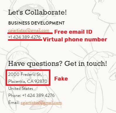 eikenstudio adarsh bose scam fake contact details