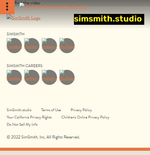 simsmith studio incomplete website
