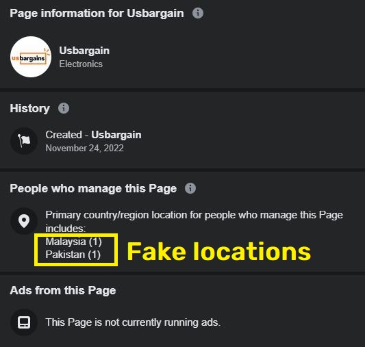 uniqueness scam network fake locations