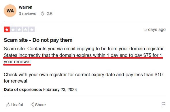 register-notice electronicdomains whats-ip domain services scam review 2