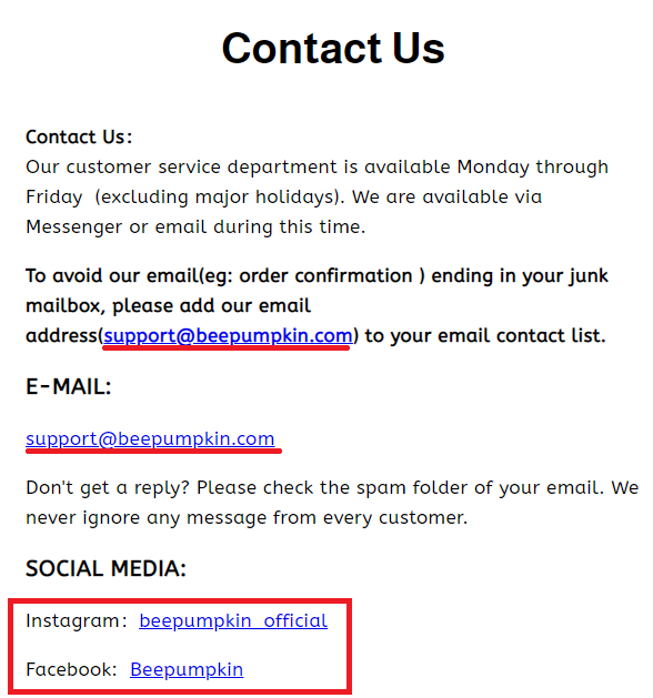 beepumpkin scam email id