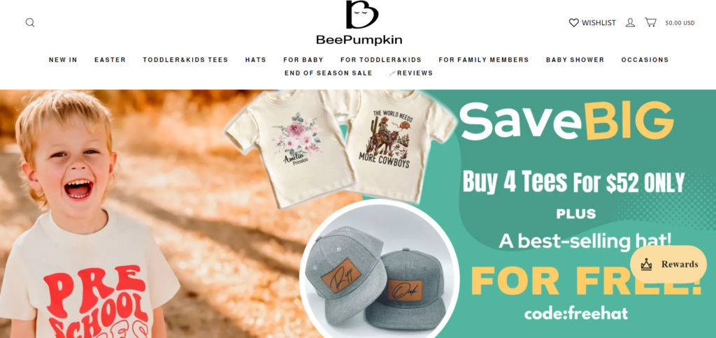 beepumpkin scam home page