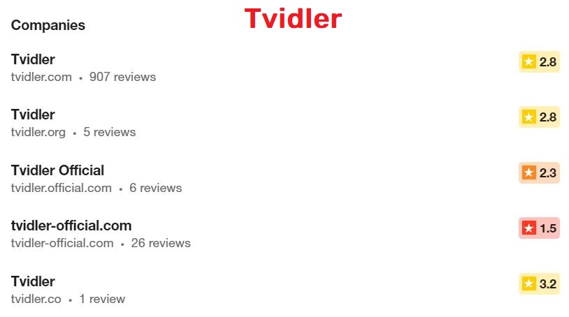 tvidler scam trustpilot reviews