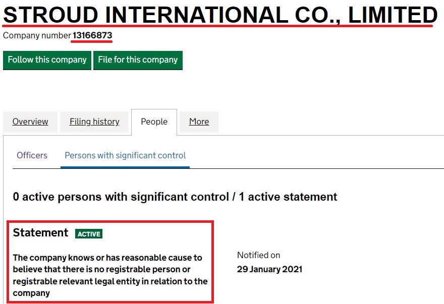 stroud international limited scam owners