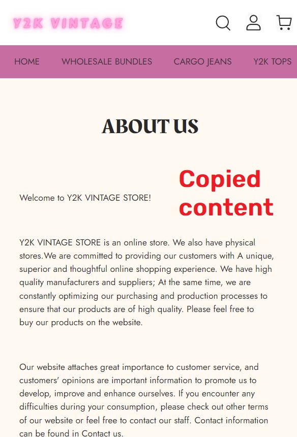 qatarcloth tusuh scam about us copied content