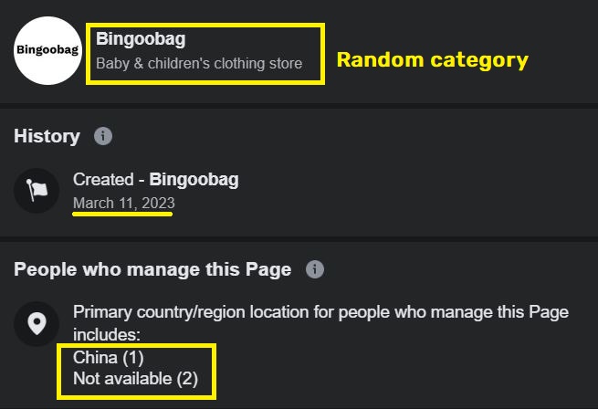 bingoobag changding trading limited scam facebook 2