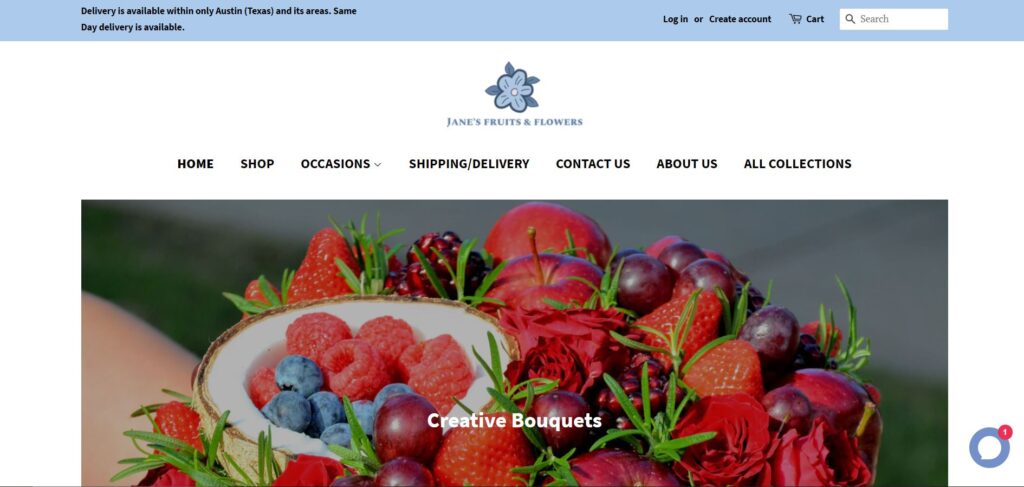 koyvkllk janesfruitsandflowers scam home page