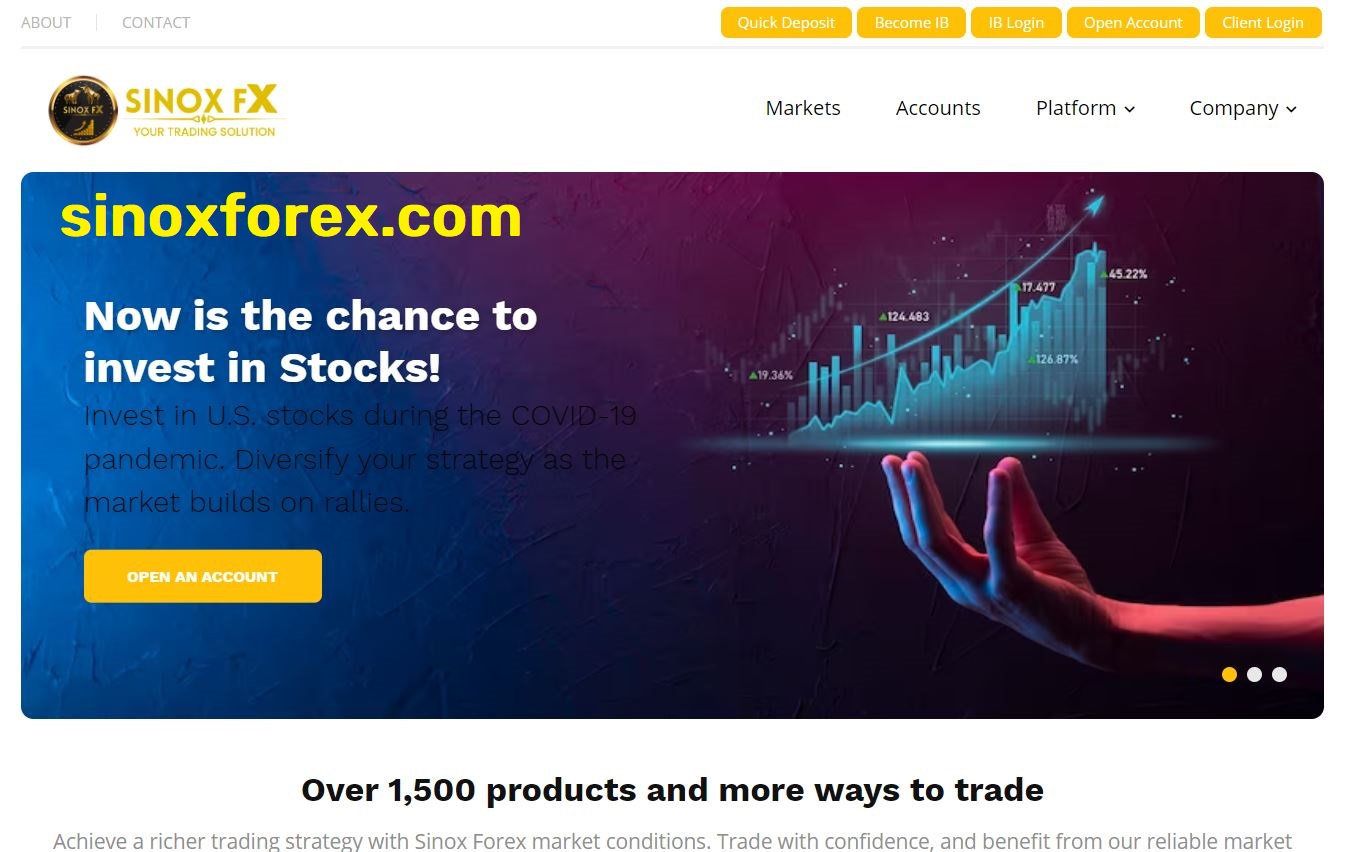 sinoxforex scam