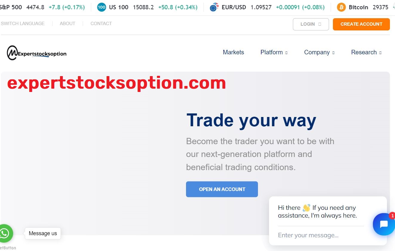 expertstocksoption scam