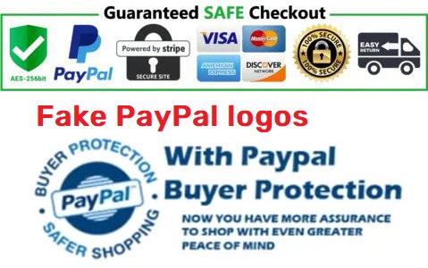 Guessstarca novva limited scam fake paypal logos