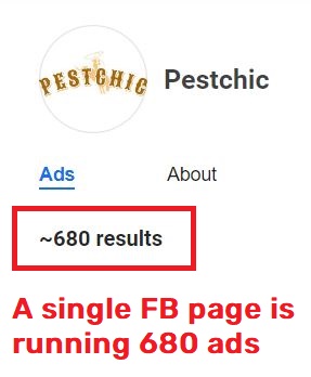 pestchic scam facebook ads