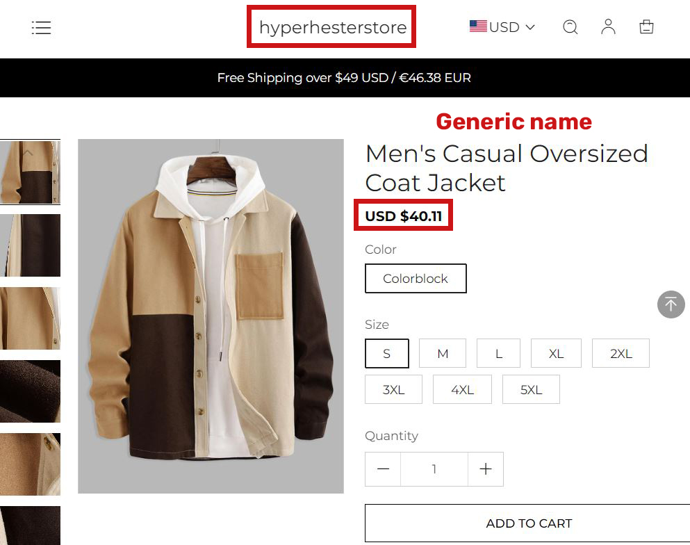 Hyperhesterstore umall technology sarl scam flannet jacket