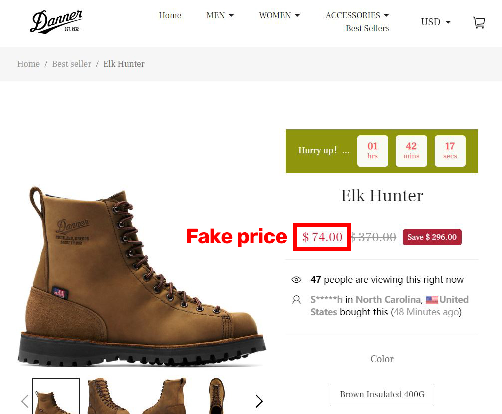 danner-store fake danner scam elk hunter shoe fake price