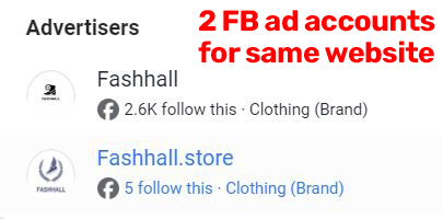 fashhall umall technology sarl scam facebook ad accounts