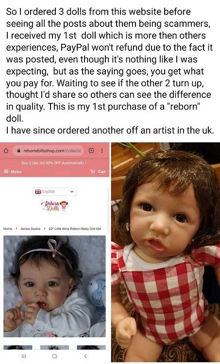 reborn doll scam rebornsshop