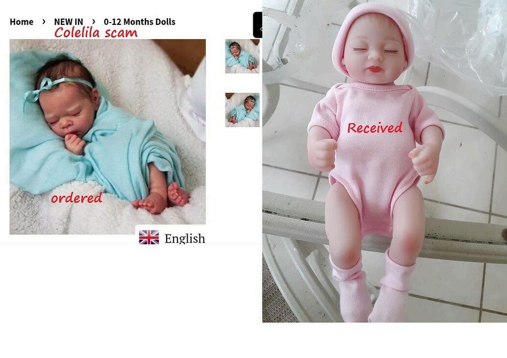 reborn doll scam colelila